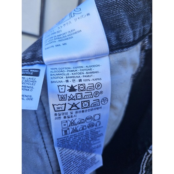 LEVI'S‎ 501 ORIGINAL FIT JEANS – MEN'S W42 L30 – 100% COTTON - Picture 4 of 6